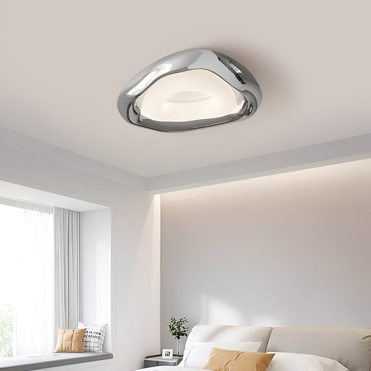 Solenne Bauhaus Moderne IJzeren Plafondlamp