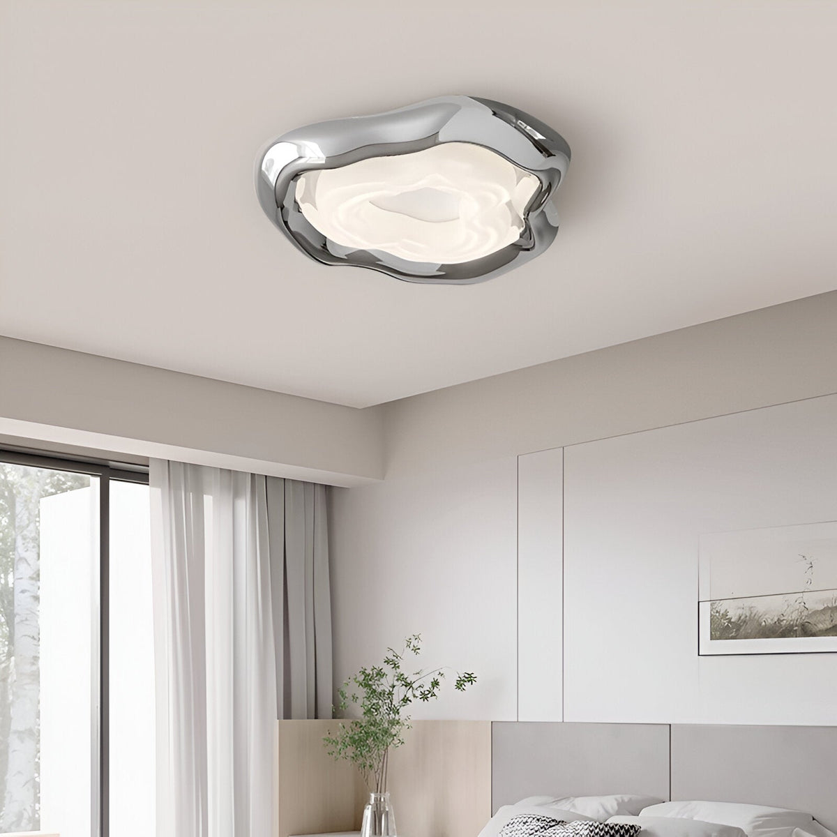 Solenne Bauhaus Moderne IJzeren Plafondlamp