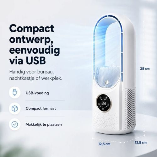 Torenv ventilator | Stille ventilator | Tafelventilator | Fluisterkoel