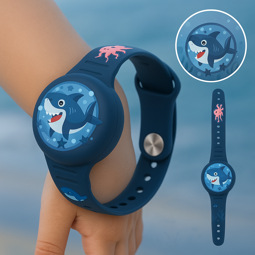 GPS | Kinderarmband | Locatie-tracking | Verstelbaar siliconenarmband | KidLoca