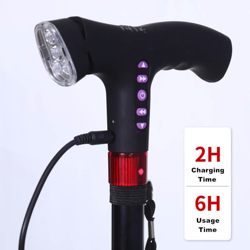 Loopstok | Valalarm | Hoogteverstelbaar | SmartCane