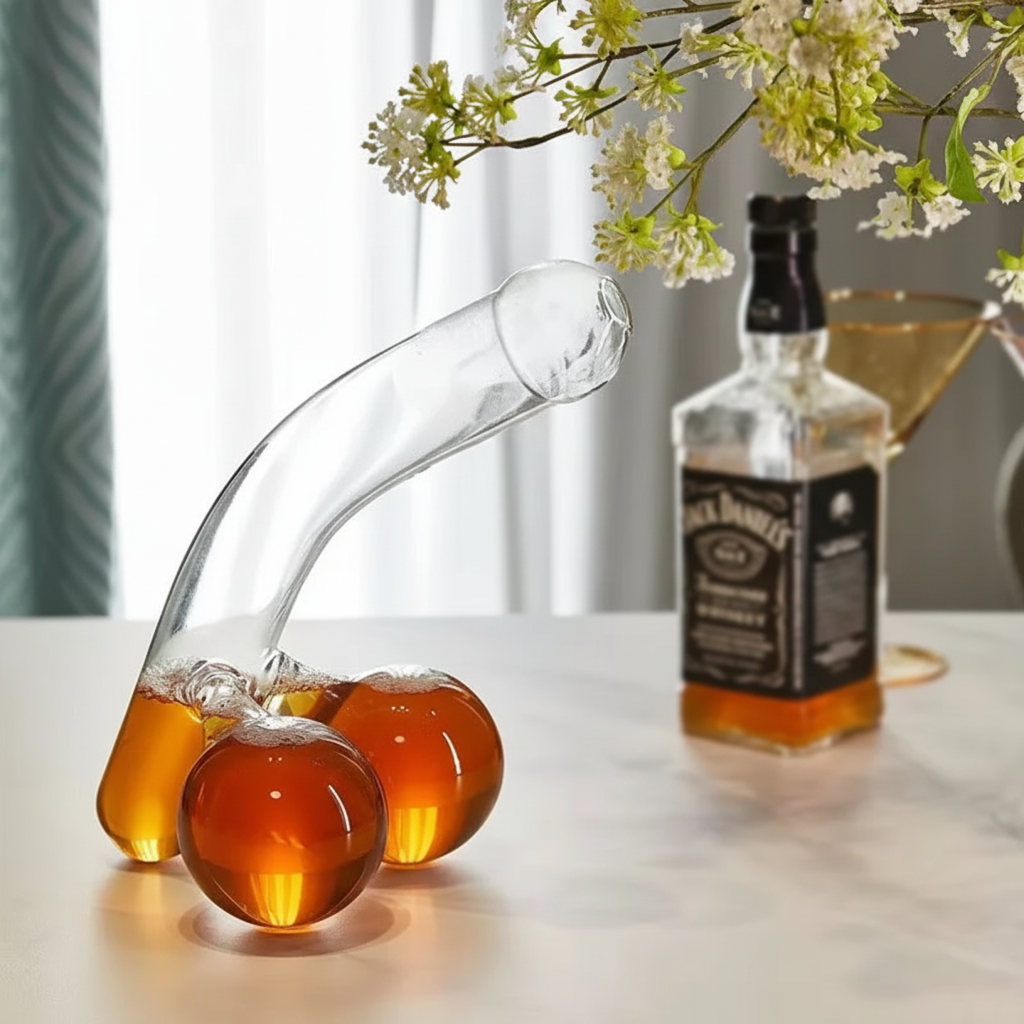 Glazen Decanteerder | Elegant Design en 650 ml Capaciteit | Helder