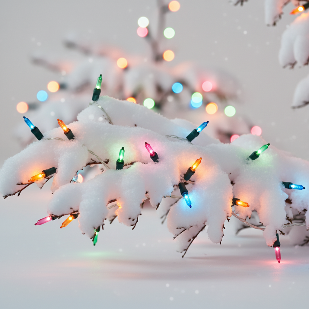Skanto | Multi-kleurige Mini Kerstlichtjes 100-lampen | Binnen & Buiten | Feestelijke Decoratie