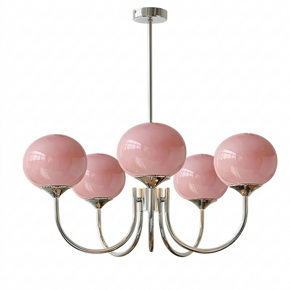 Marshmallow Moderne Glazen Bollen Kroonluchter