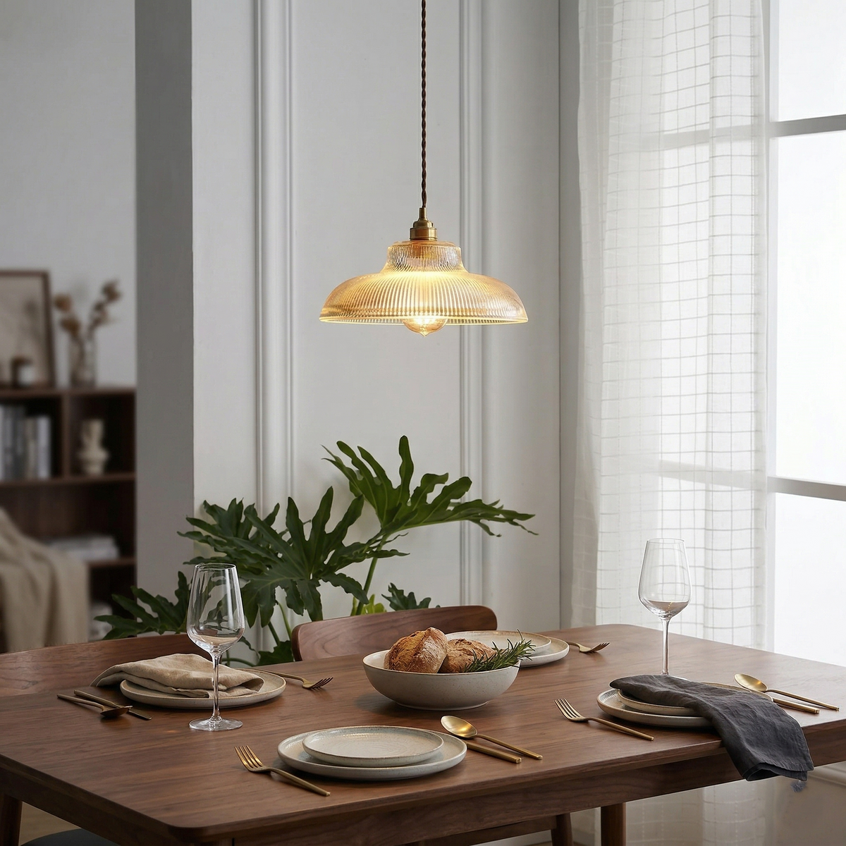 Aurelia Retro Kristallen Glazen Plafondlamp