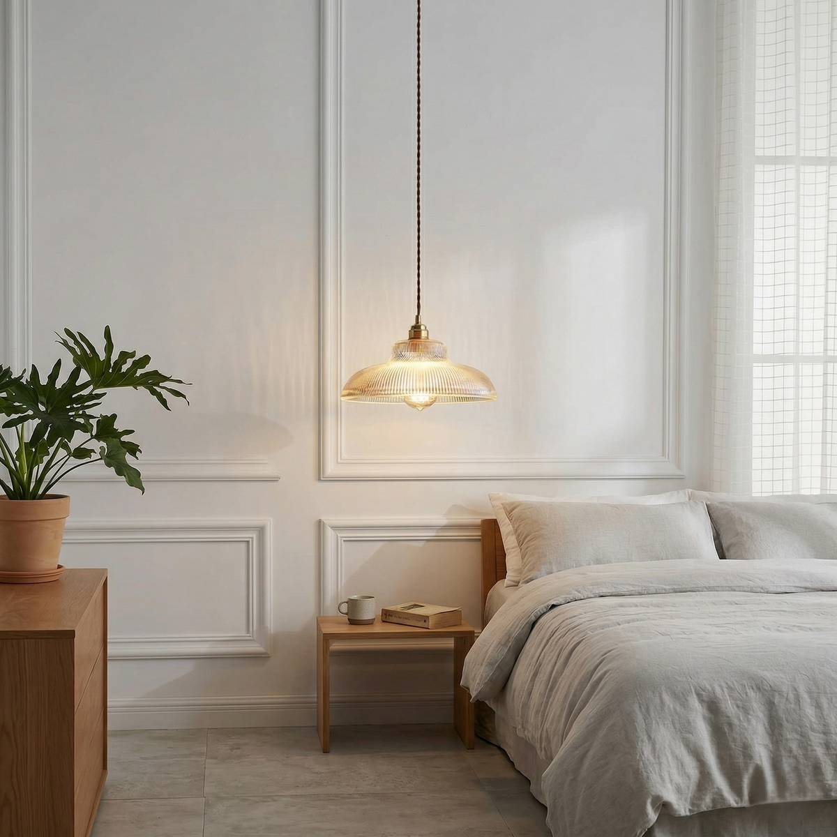 Aurelia Retro Kristallen Glazen Plafondlamp