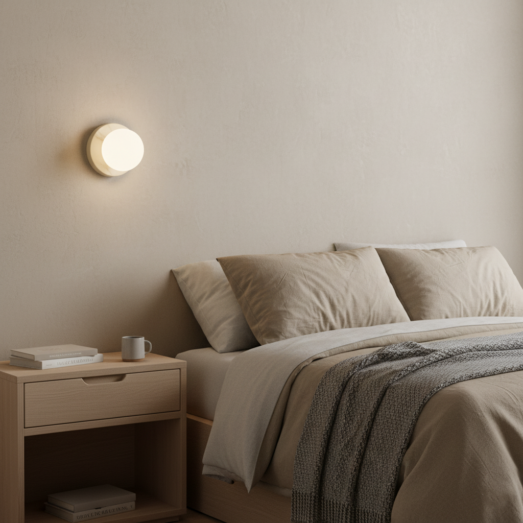 Nordic Rounded Macaron Minimalistische Wandlamp