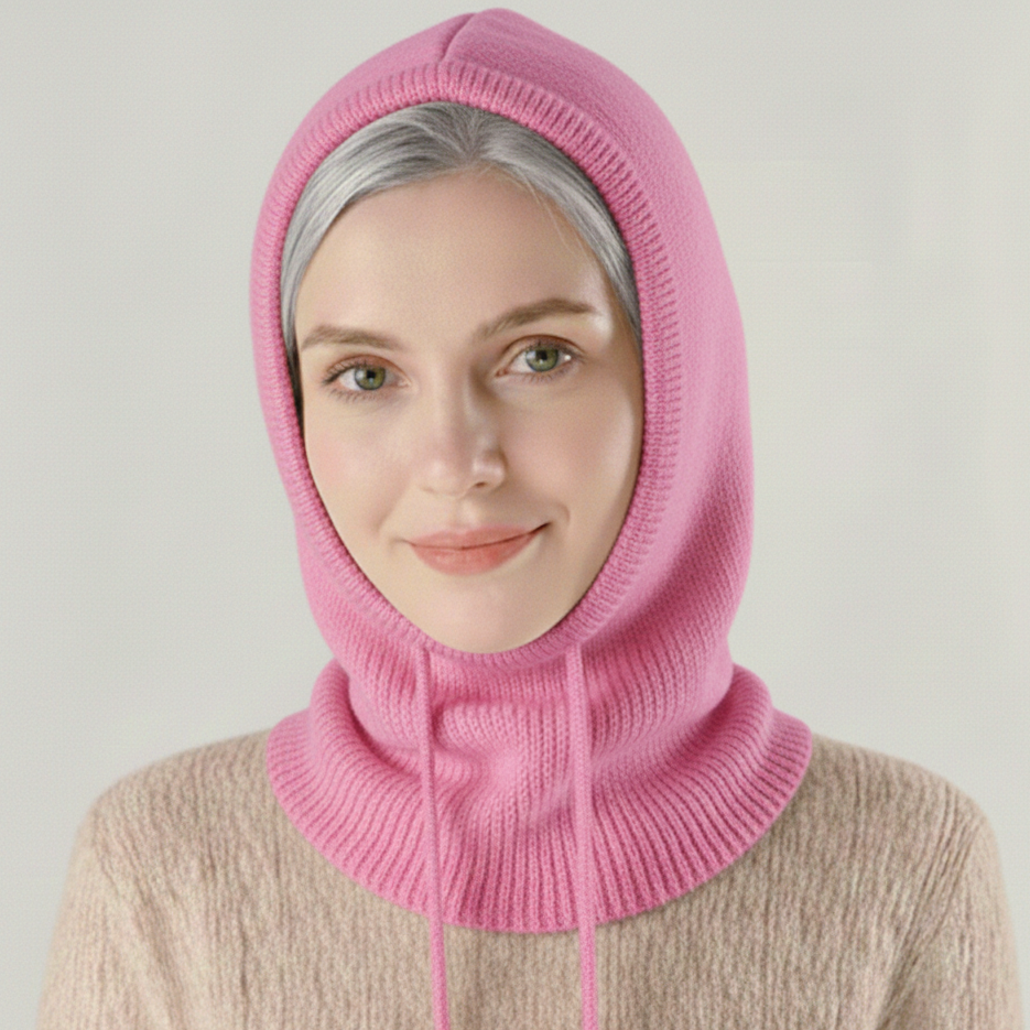 Zachte Cashmere Gebreide Beanie voor Winter en Koud Weer