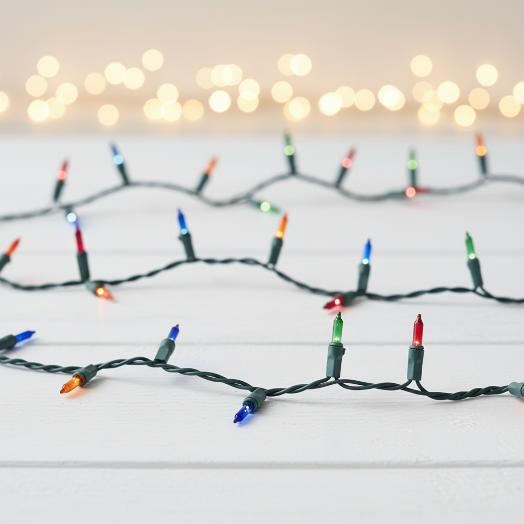 Skanto | Multi-kleurige Mini Kerstlichtjes 100-lampen | Binnen & Buiten | Feestelijke Decoratie