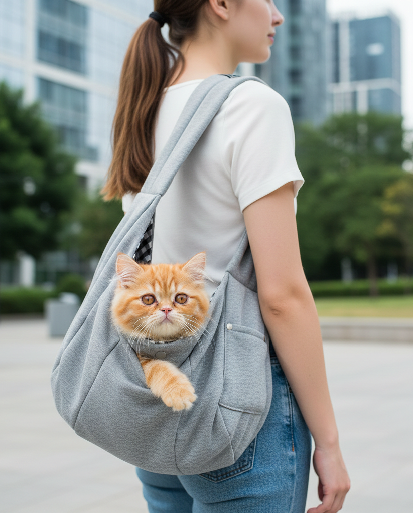 Hondenschoudertas Voor Kleine Honden | Veilige Comfortabele Transport Plus
