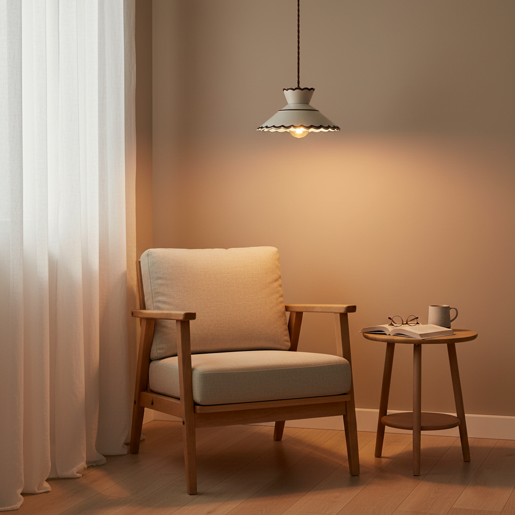 Herfst Klassiek Vintage Keramische Hanglamp
