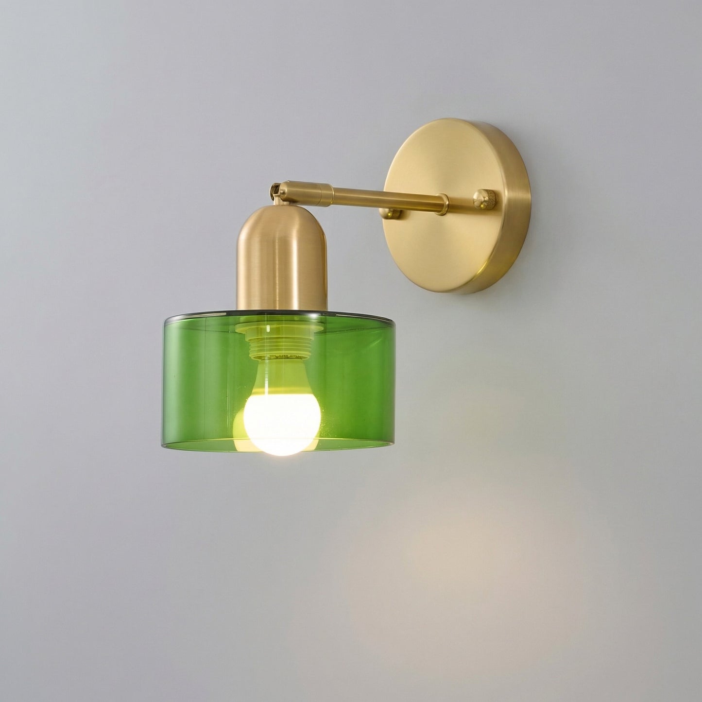 Gekleurde Glas Bauhaus Wandlamp