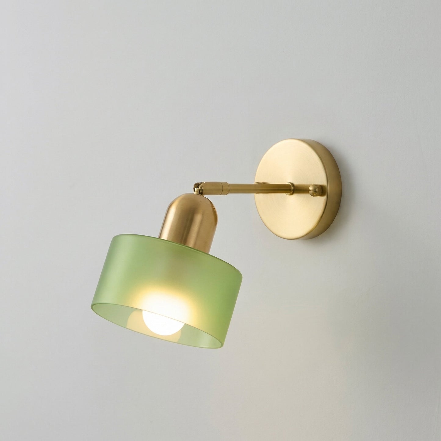 Gekleurde Glas Bauhaus Wandlamp