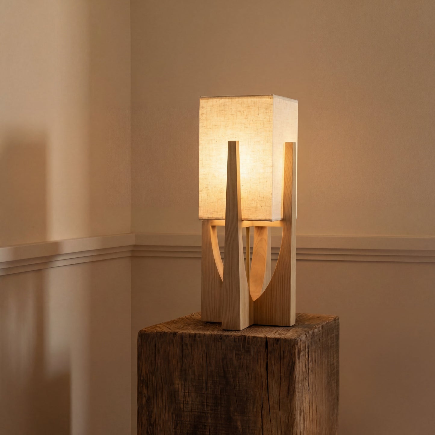 Japanse Stijl Wabi Sabi Vloerlamp