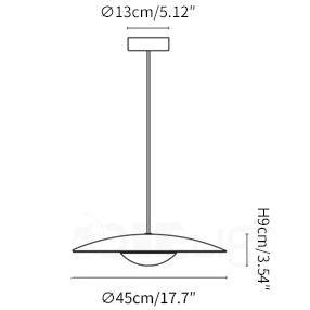 Ginger Nordic Metalen Hanglamp