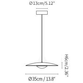 Ginger Nordic Metalen Hanglamp