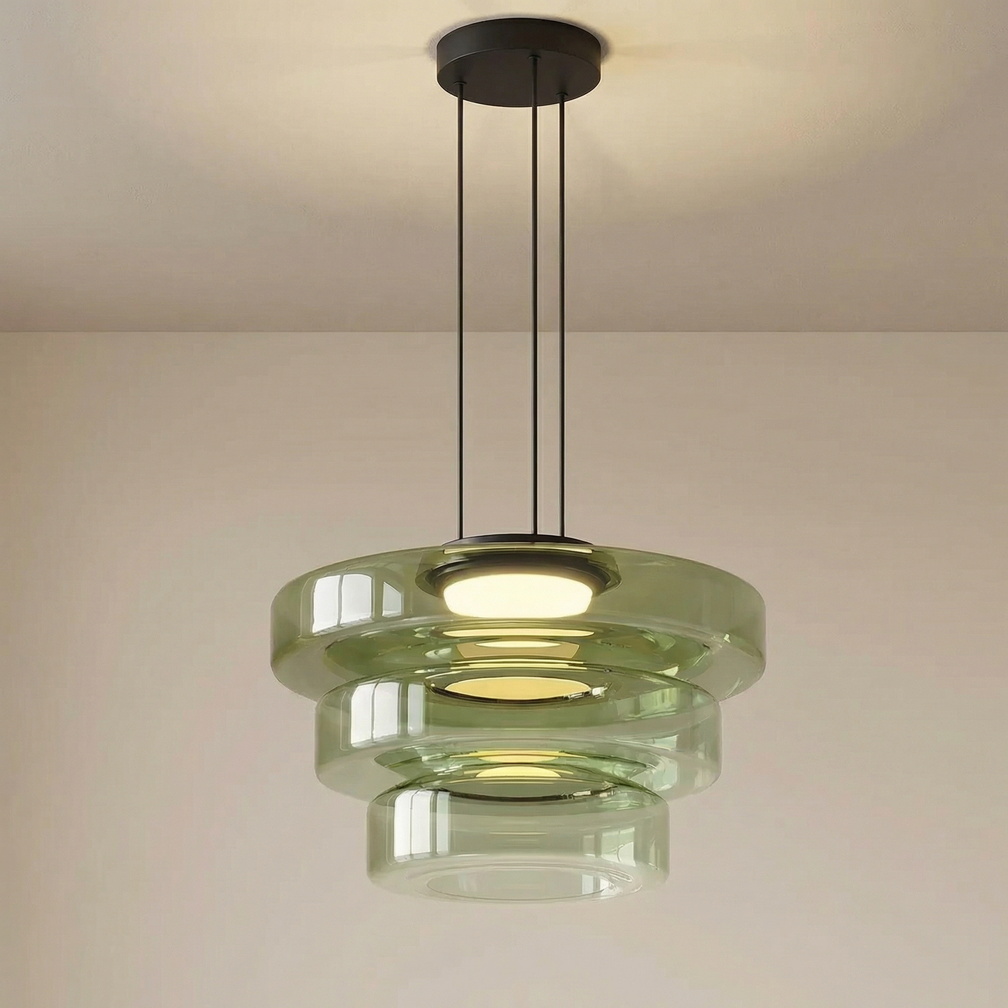 Deense Glas Bauhaus Hanglamp