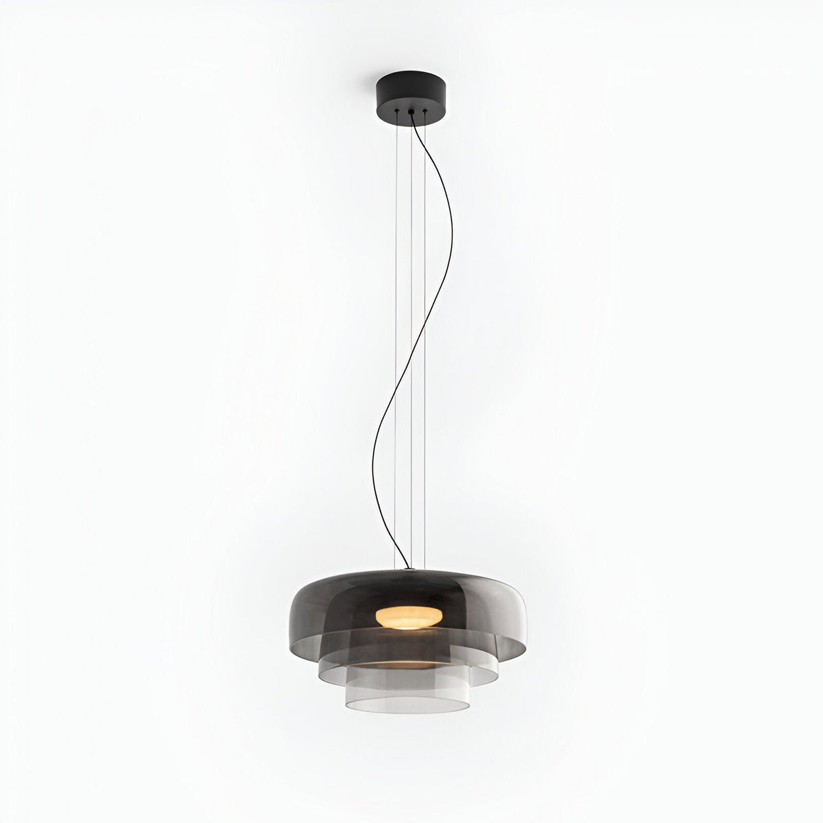 Noordse Hemelse Glazen Hanglamp