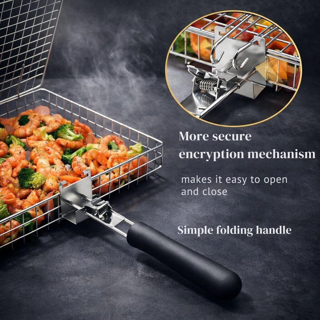 Grillmand | RVS | Gelijke Warmteverdeling | BBQWend