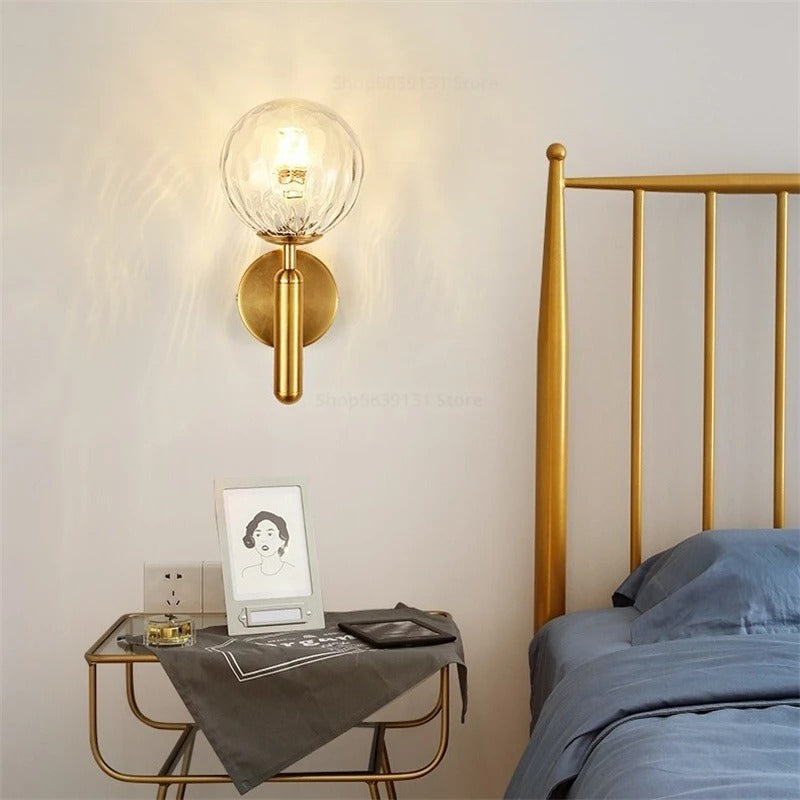 Minimalistische Globe Mystieke Stralende Wandlamp