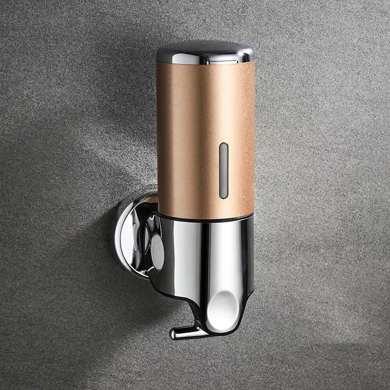 PureFlow - Wandzeepdispenser met twee compartimenten voor een elegante badkamer