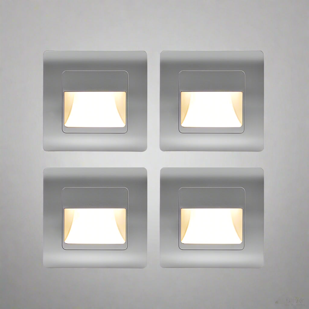 EB Brone - LED Traplicht 4 Kleuren PIR Sensor Inbouw Voetlicht