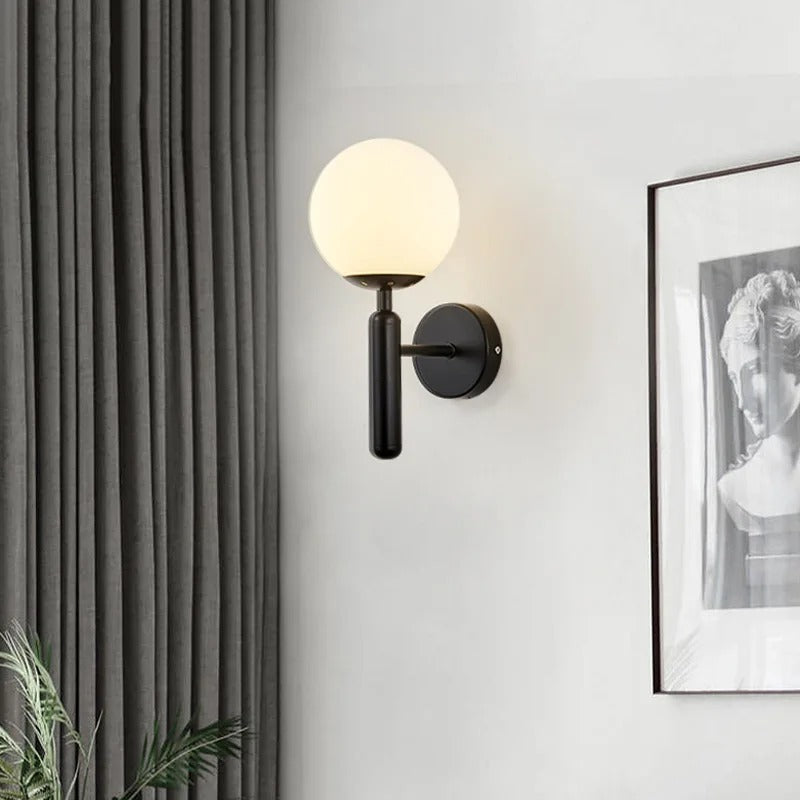 Minimalistische Globe Mystieke Stralende Wandlamp