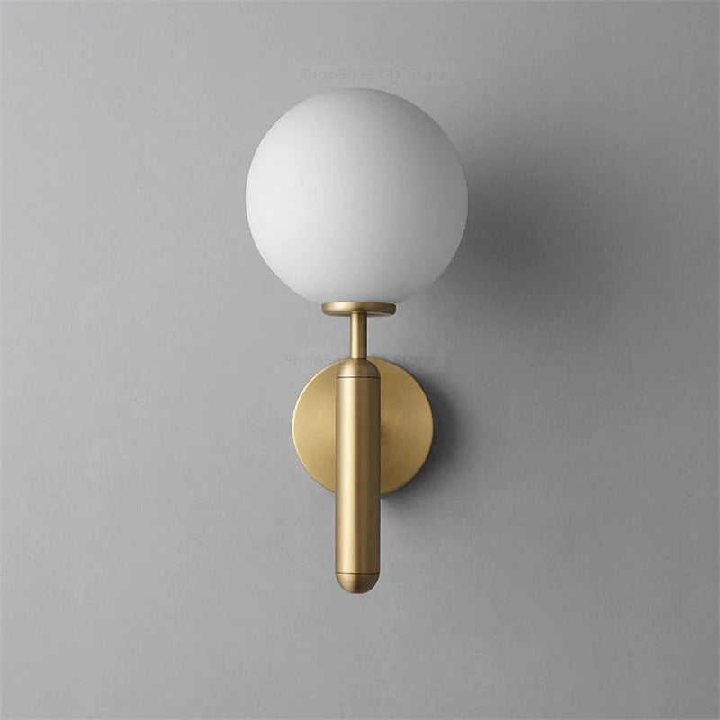 Minimalistische Globe Mystieke Stralende Wandlamp