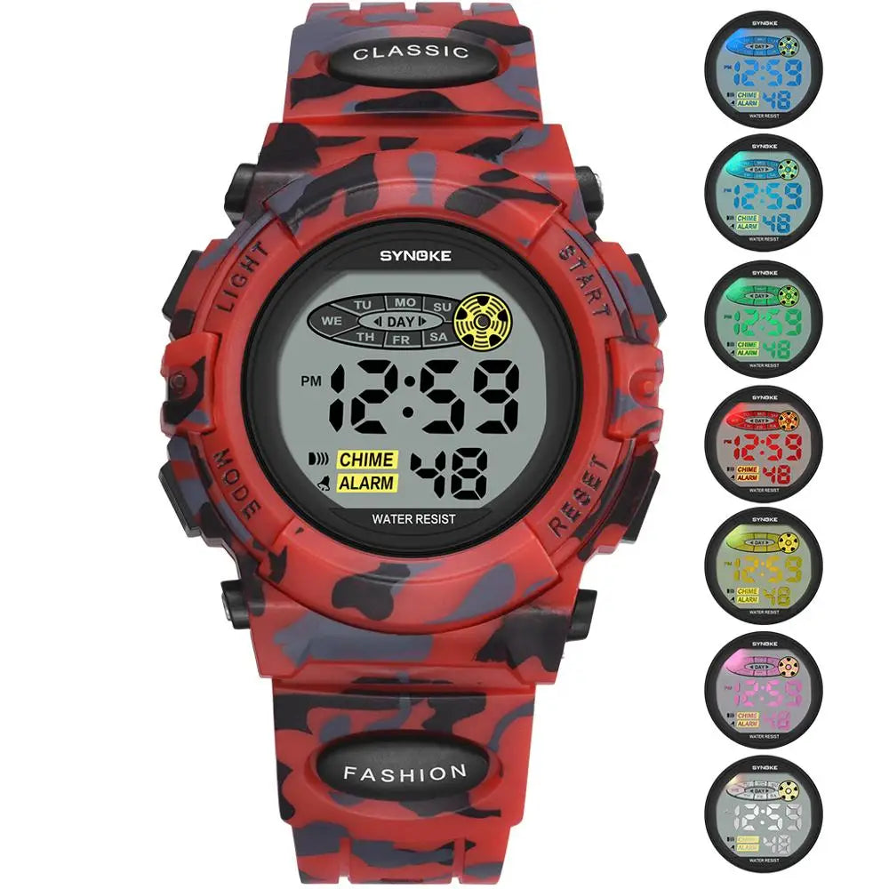 Digitale Kinder Armbanduhr