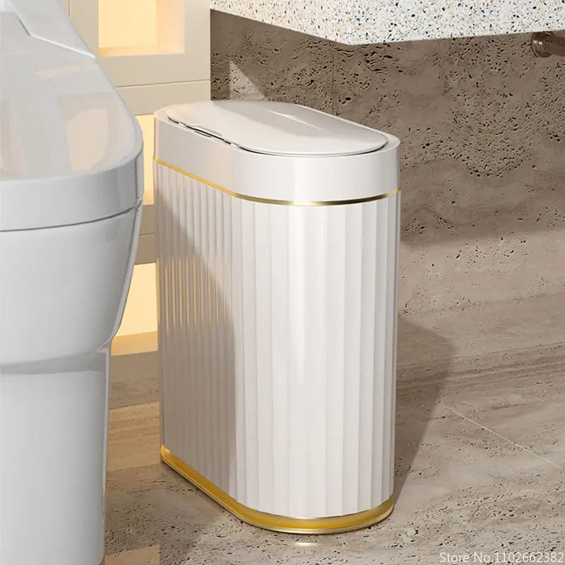 Slimme Touchless Sensor Prullenbak Moderne Badkamer Afvalbak
