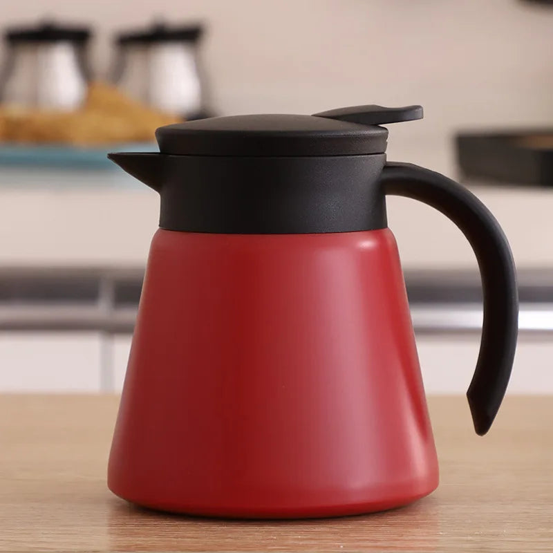 ThermoBrew Geïsoleerde Karaf | Roestvrij Staal 304 | Dubbelwandig & Vakuum Geïsoleerd | 6u Warm / 12u Koud | 0,5 L