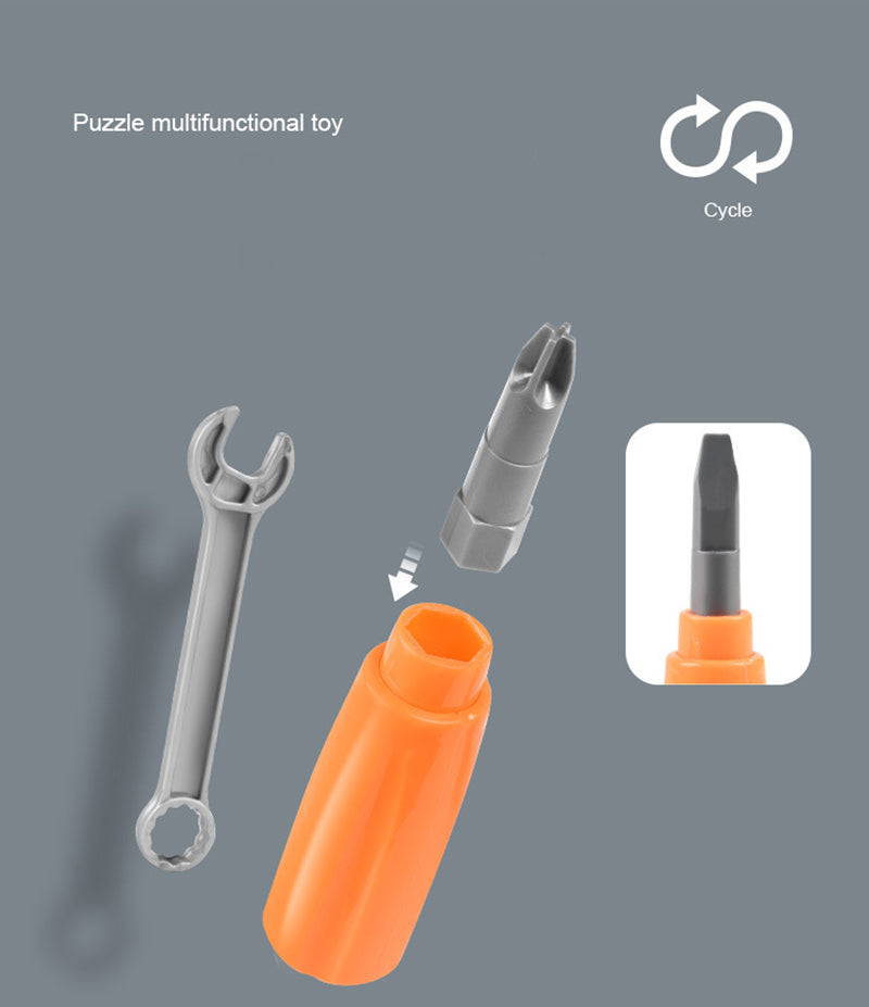 Creatieve bouwdoos met speelgoedboormachine - BuildyDrill