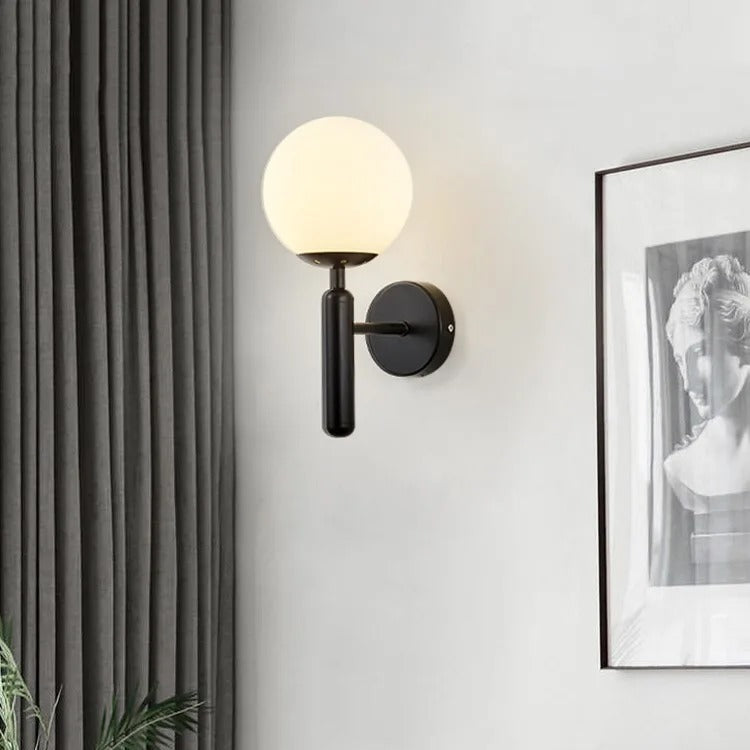 Minimalistische Globe Mystieke Stralende Wandlamp