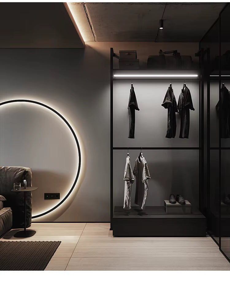 NovaHalo LumaNova Circulaire Wandlamp Voor Moderne Minimalistische Interieurs