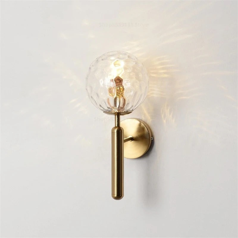 Minimalistische Globe Mystieke Stralende Wandlamp