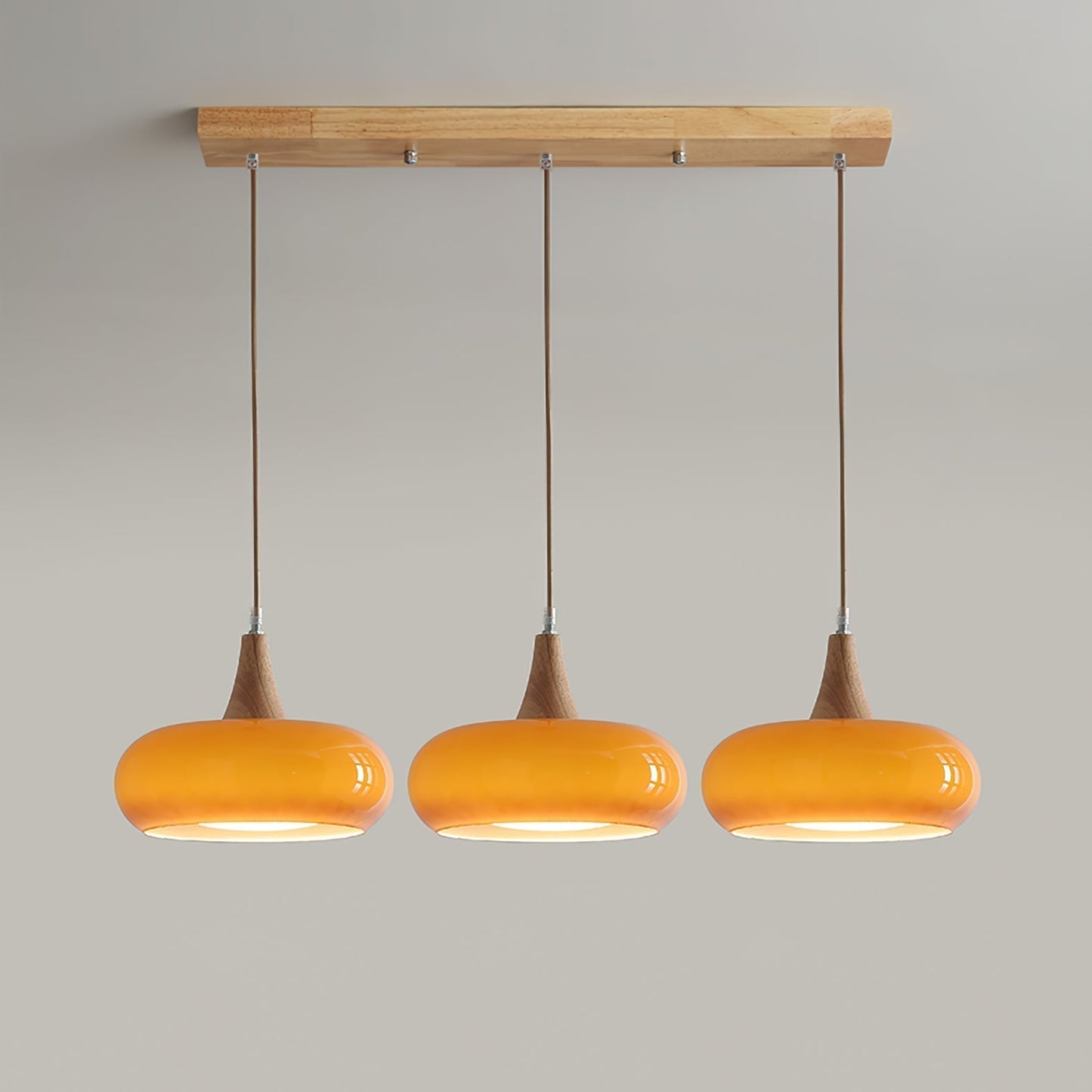 Charlotte Hangsysteem Hout 1/2/3 Lampen