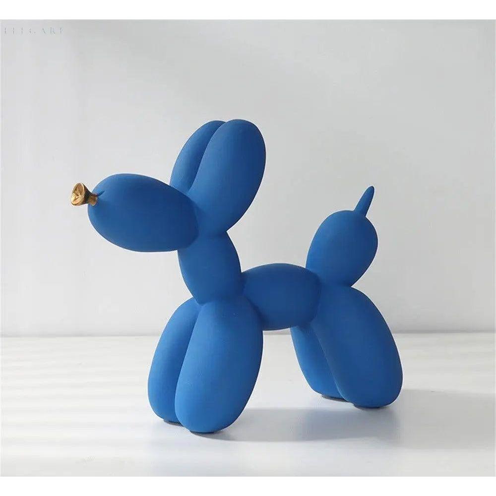 Artistiek hondenbeeld van ballonnen