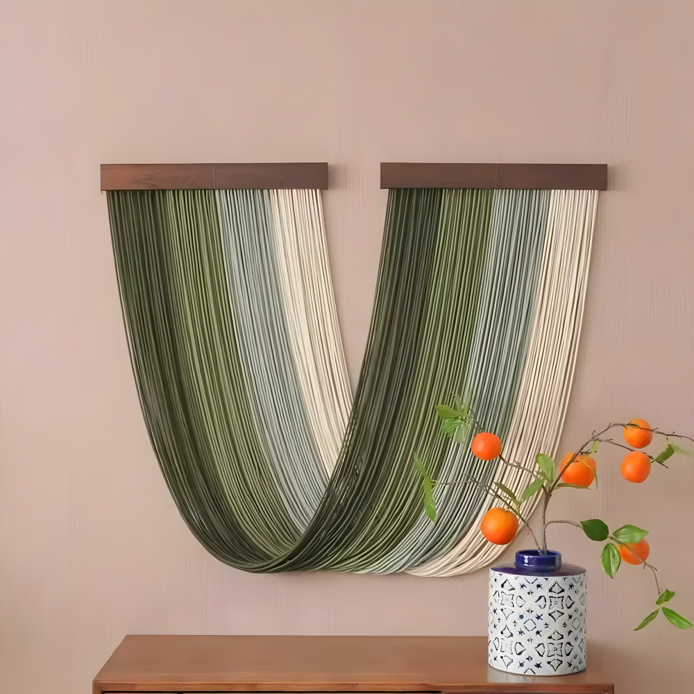 Avelor – Handgemaakte Bohemian Macramé Wandhanger Met