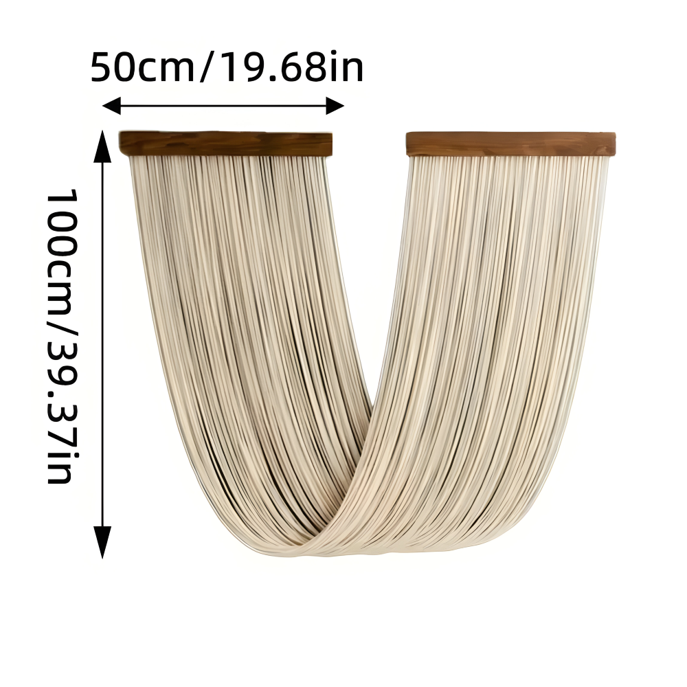 Avelor – Handgemaakte Bohemian Macramé Wandhanger Met