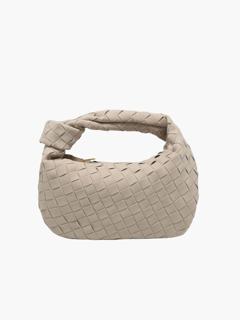 Handtas | Knoopontwerp | Vegan Suède-look | Knotéa