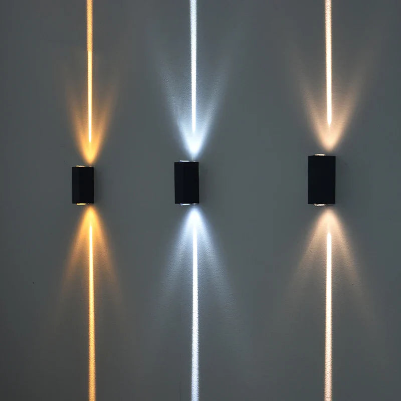 LED-Buitenwandlamp Virelo Beam | IP65 Waterdicht | Aluminium Behuizing | Voor Tuin, Terras & Gevel | 85–265 V