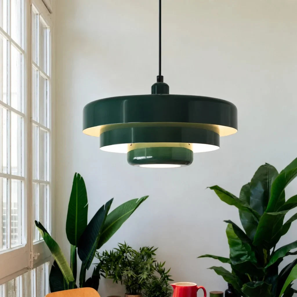 Hind Drievoudige Laag Schijf Macaron Hanglamp