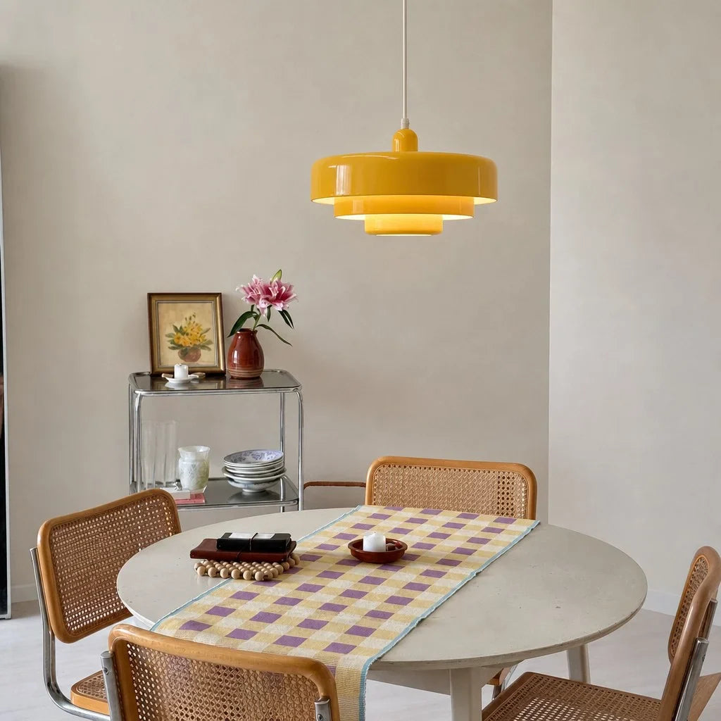 Hind Drie-Laags Schijf Macaron Hanglamp