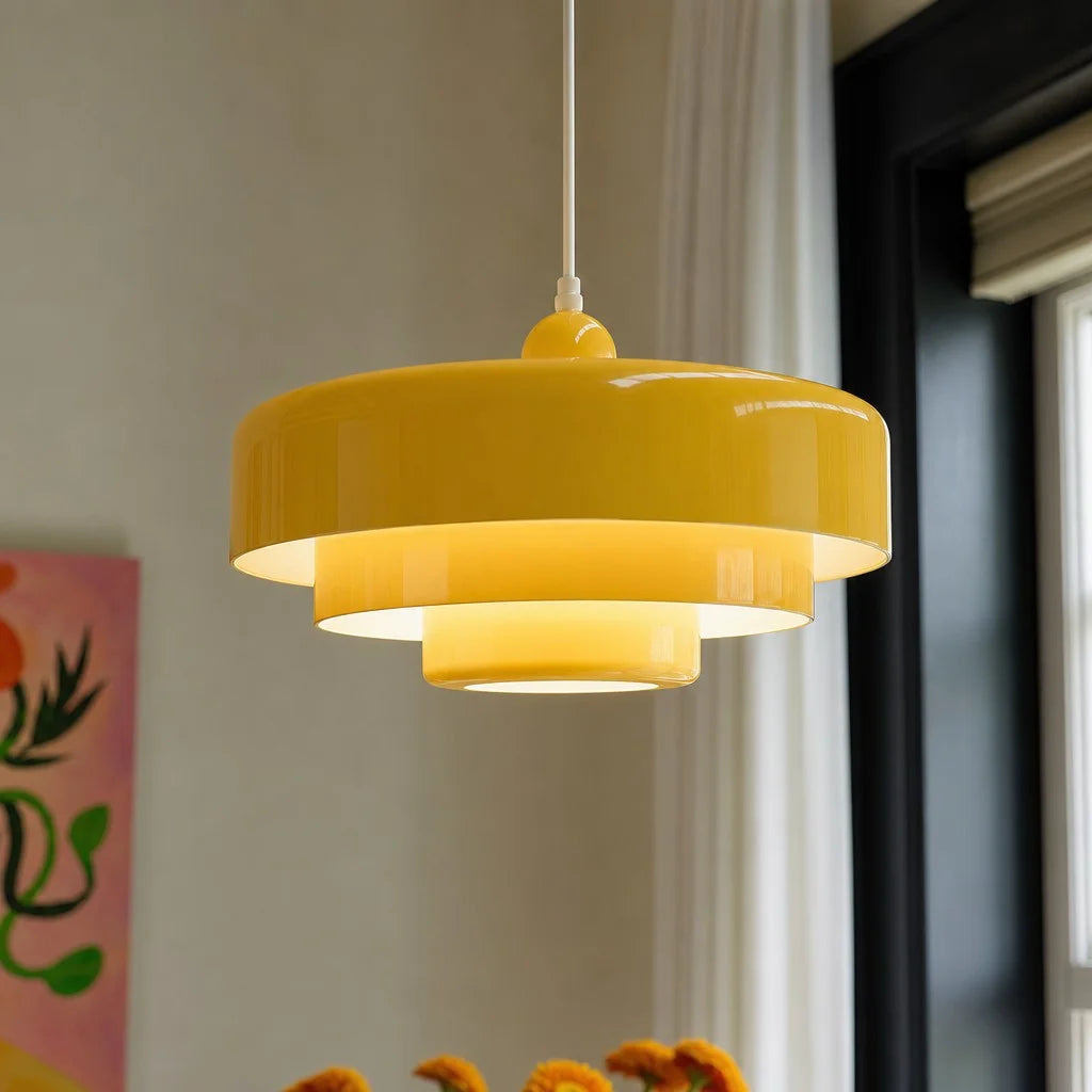 Hind Drievoudige Laag Schijf Macaron Hanglamp