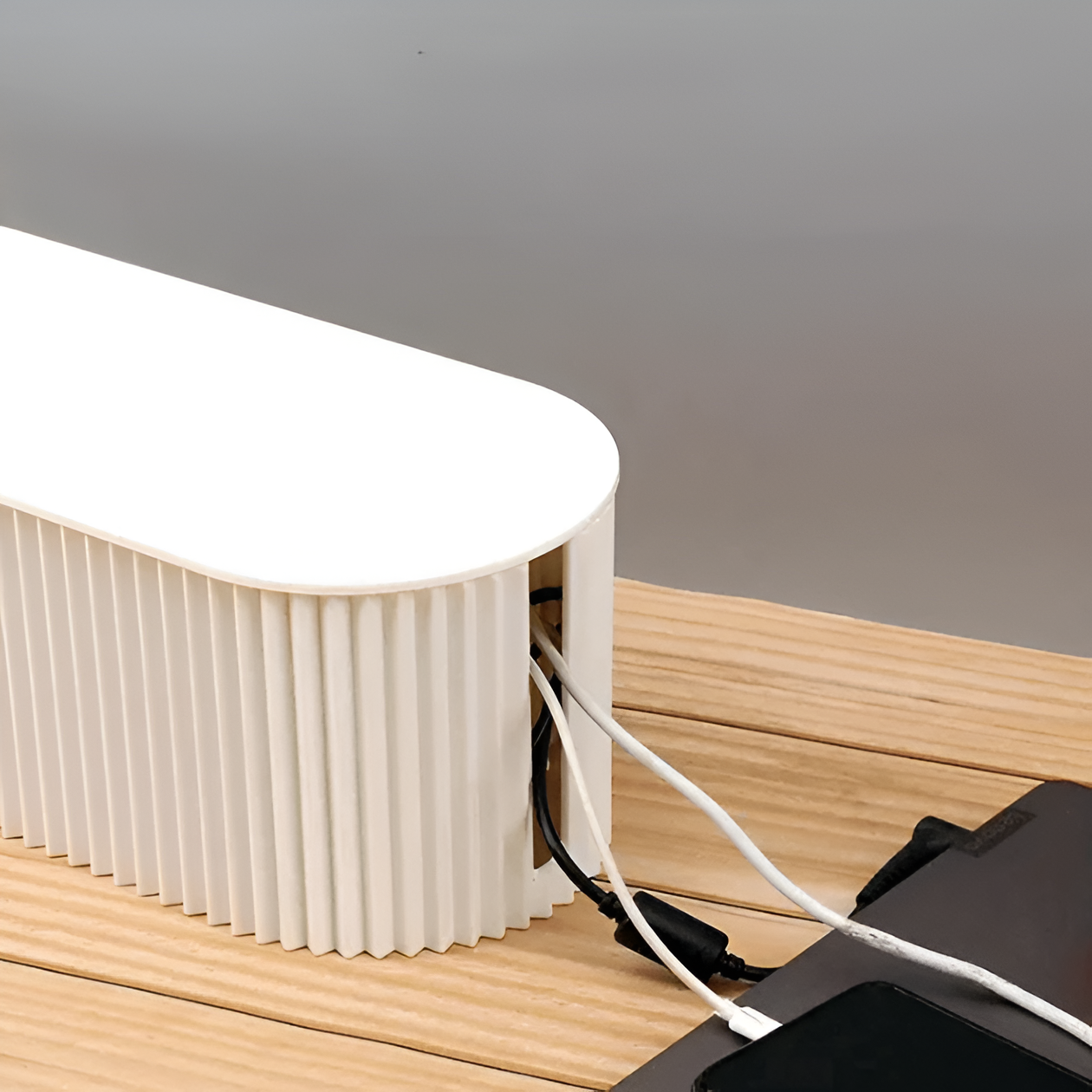 Hid Kabelbox - Minimalistische Macaron Opberging - Oplader en Kabel Organizer