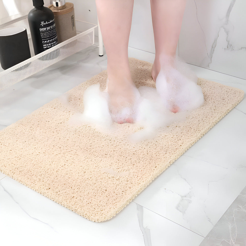 Antislip Douchematt voor Veilige Douche - Gevoerde en Comfortabele Voetsteun