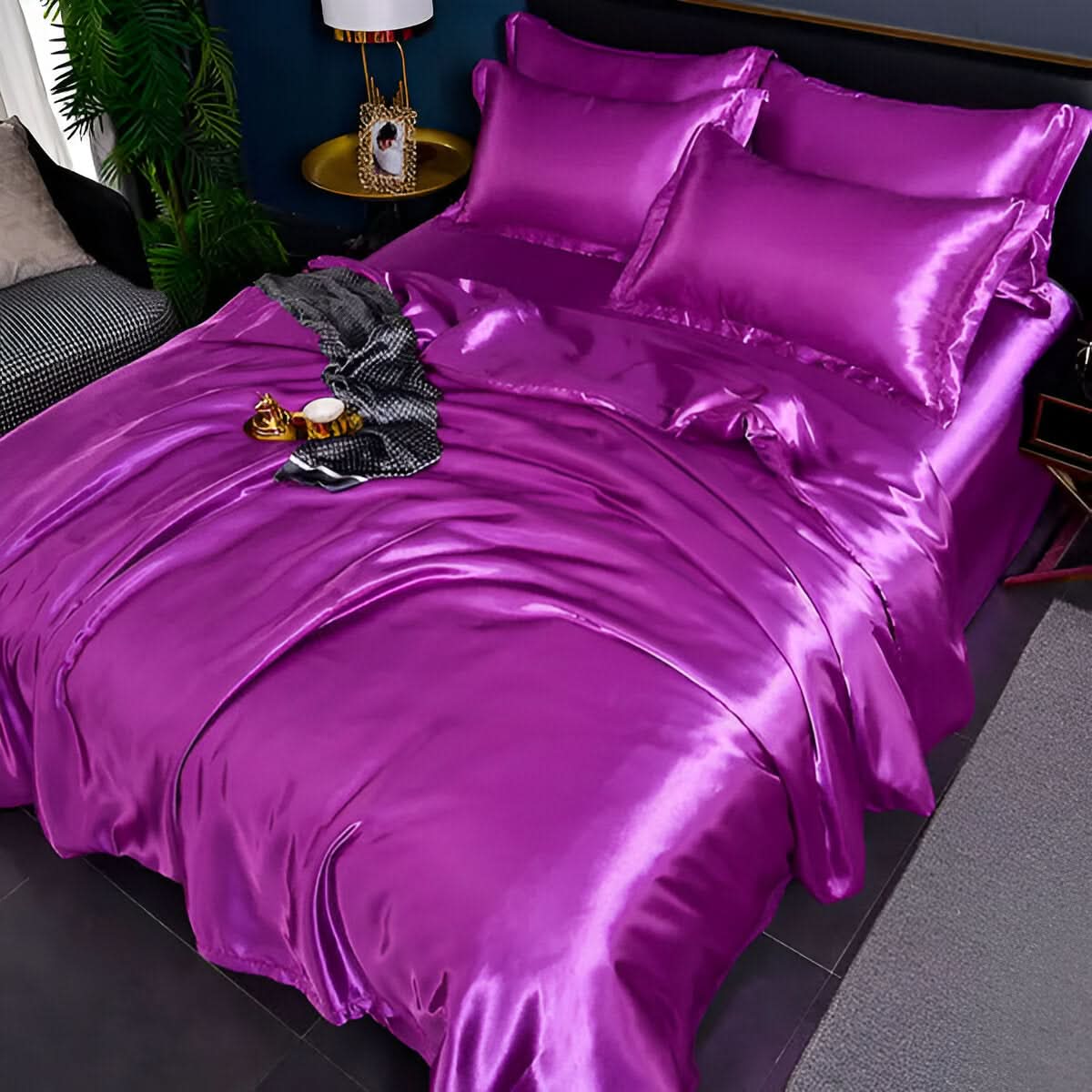 PLUSHORA - SilkCloud Duvet - Premium Ademend Zijde Beddegoed