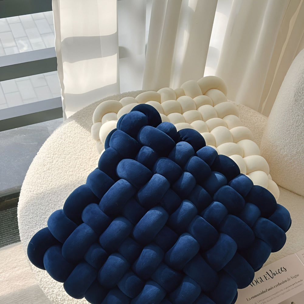 Myrrina - Decoratief Sierkussen met Knoopdesign