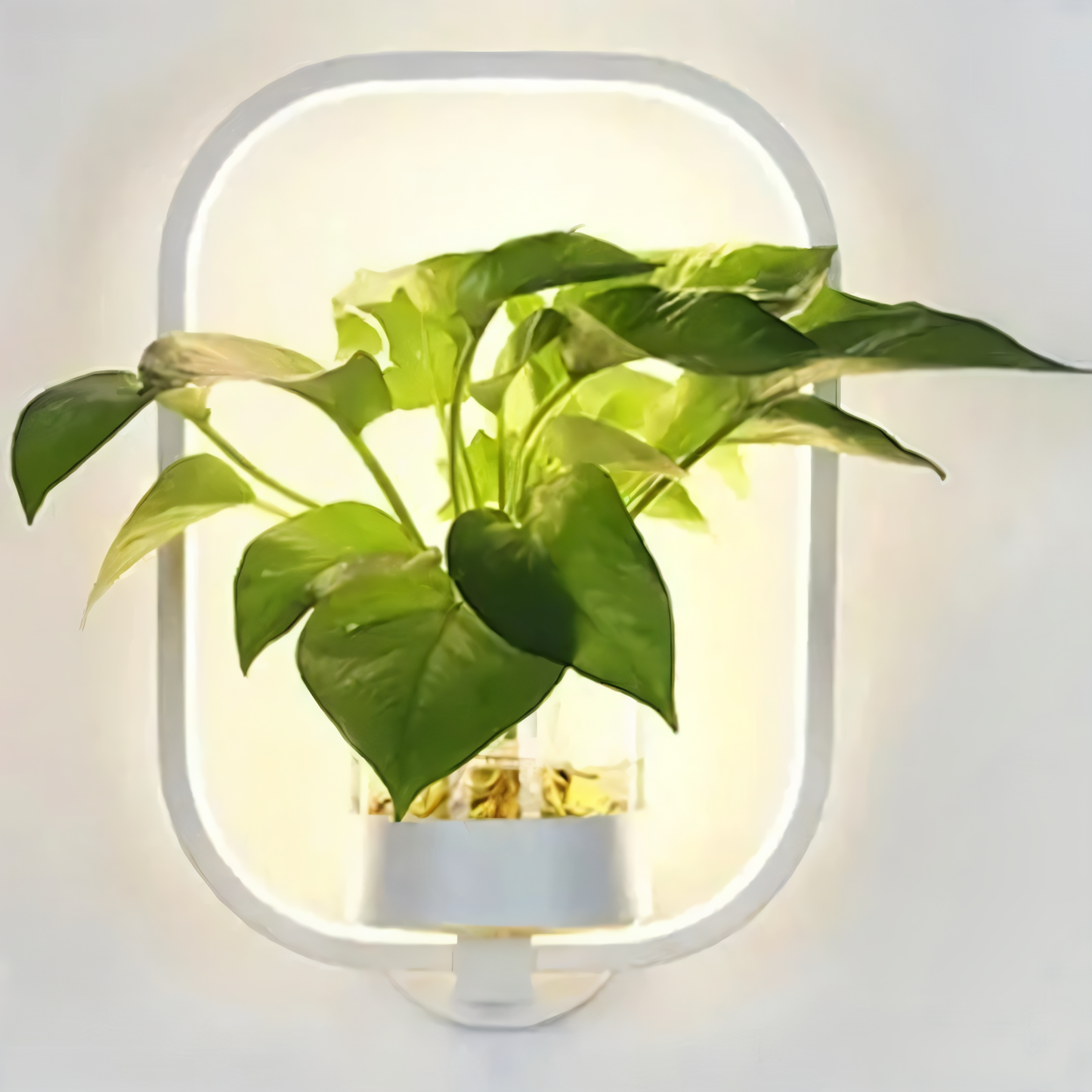 VerdantLume LED-Wandlamp met Plantenhouder