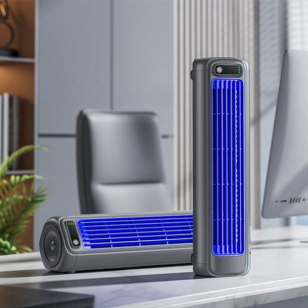 Krachtige mobiele ventilator, stil